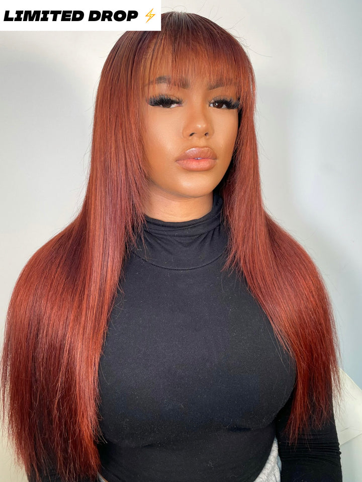 100% Unprocessed Human Hair Kerry Frontal Wig