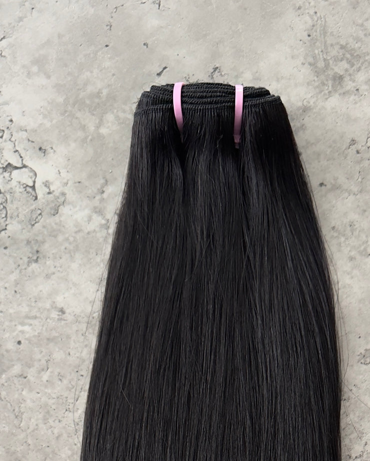 Raw Human hair Straight Bundles