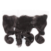 100% Unprocessed Human Hair Loose Wave Frontal