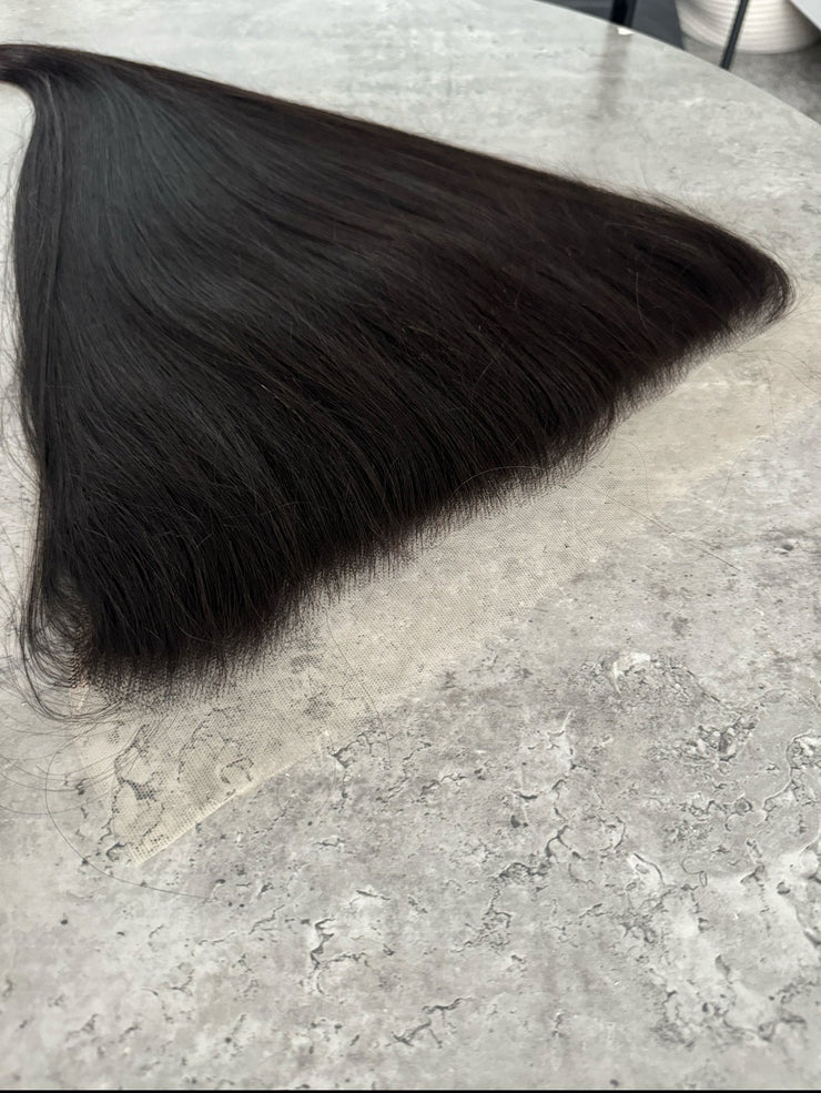 Raw Human Hair Straight Frontal