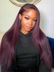 100% Unprocessed Human Hair Justine Frontal Wig