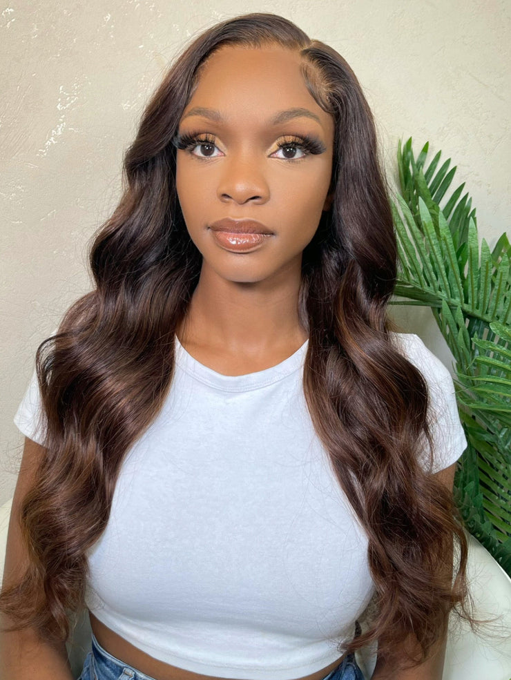 Ready to ship: Debs 6x6 Glueless Closure Wig (Medium lace/Customised)