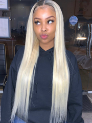 100% Unprocessed 613 Human hair becky Frontal Wig