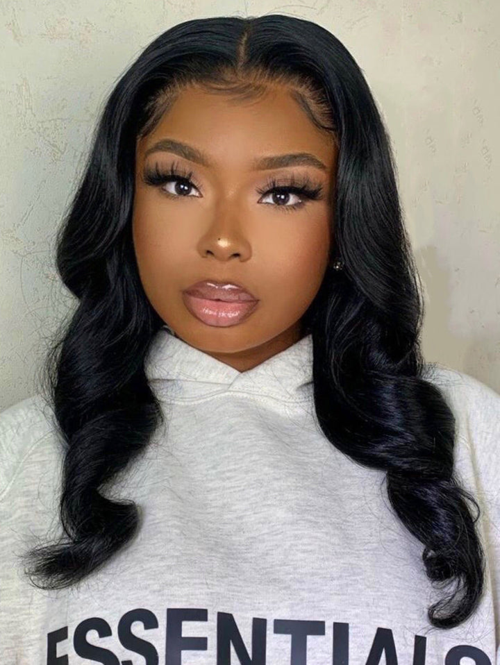 100% Unprocessed 613 Human hair Mya Bodywave Frontal Wig