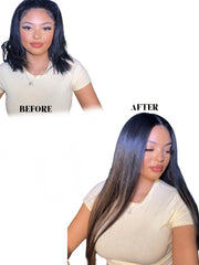 100% unprocessed Human Hair Highlight Luxury Tape-in Extension
