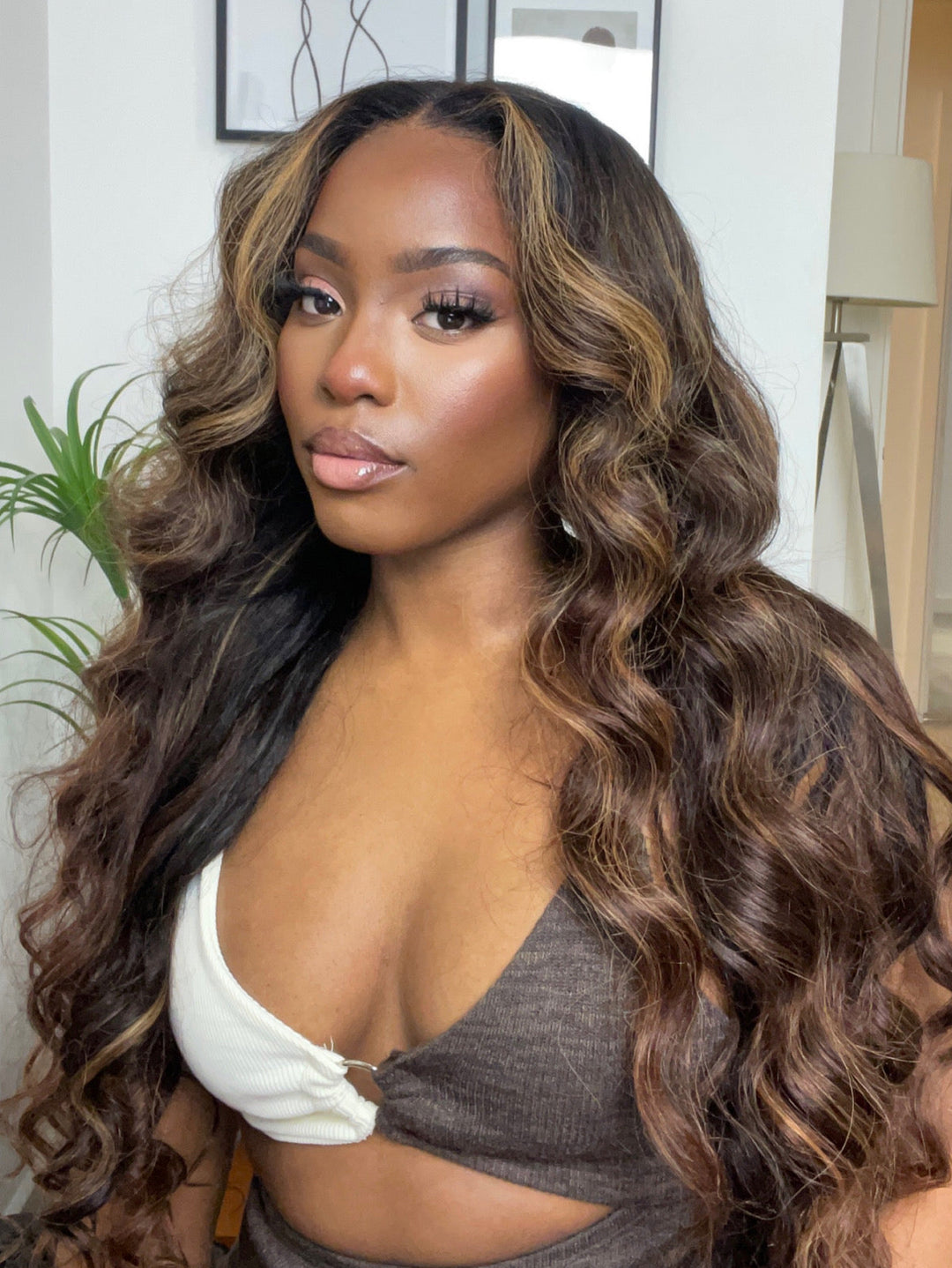 100% Unprocessed Human hair Ashani Frontal Wig