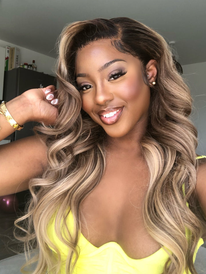 100% Unprocessed Human hair Rae Frontal Wig