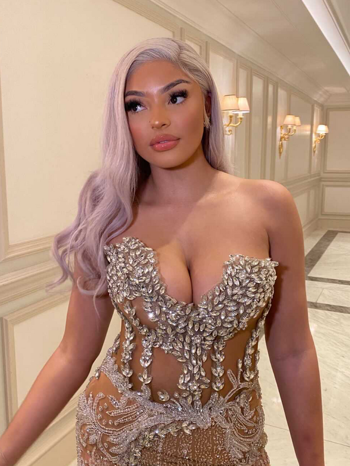 100% Unprocessed 613 Human hair Neige Frontal Wig