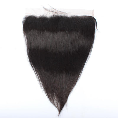 100% Unprocessed Human hair Straight Frontal