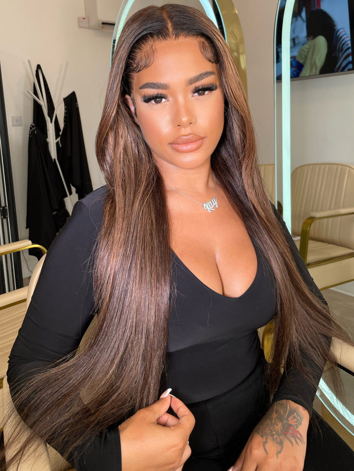 100% Unprocessed Human hair Lydie Frontal Wig