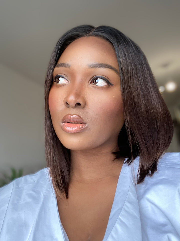 100% Unprocessed Human hair Yara Closure Wig