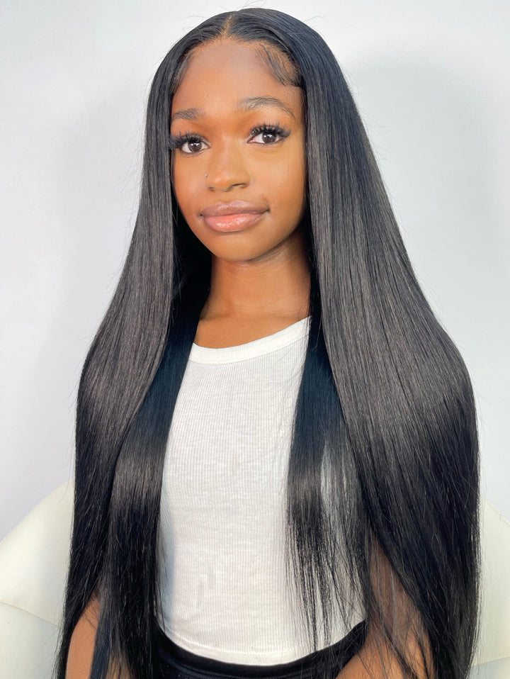 100% Unprocessed Human Hair Kelli 6X6 Glueless Wig