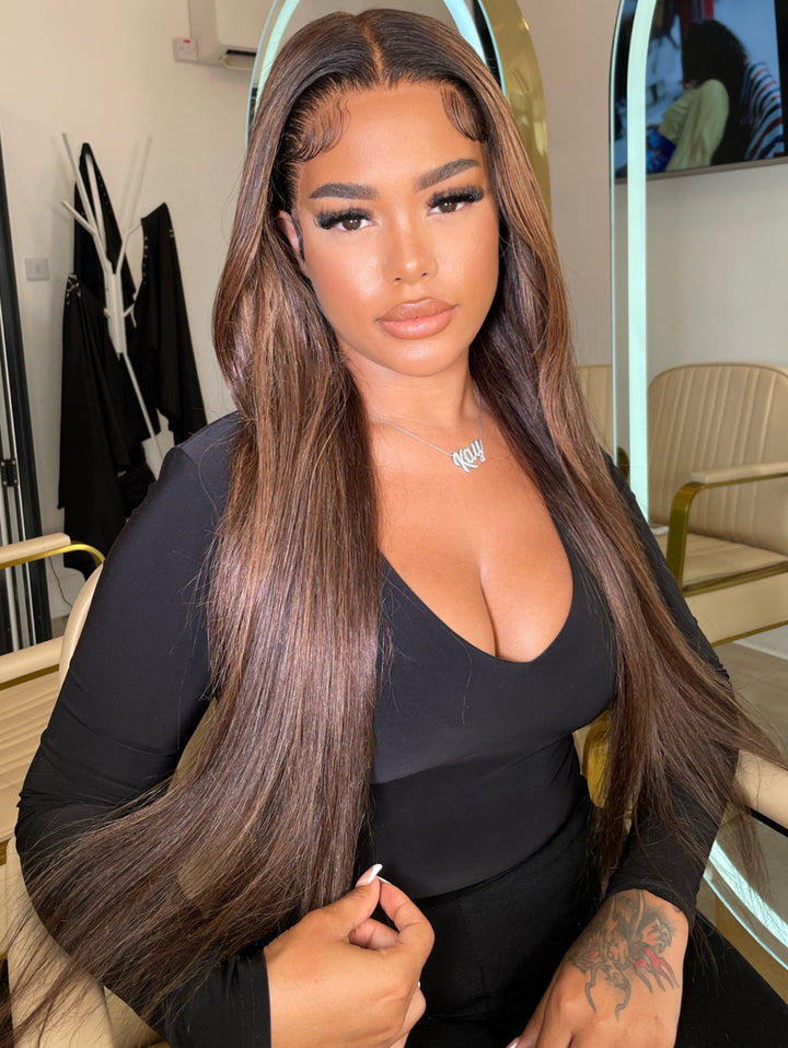 100% Unprocessed Human hair Lydie Frontal Wig