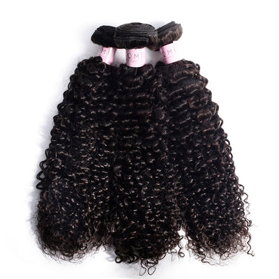 100% Unprocessed Human Hair Kinky Curly Bundles